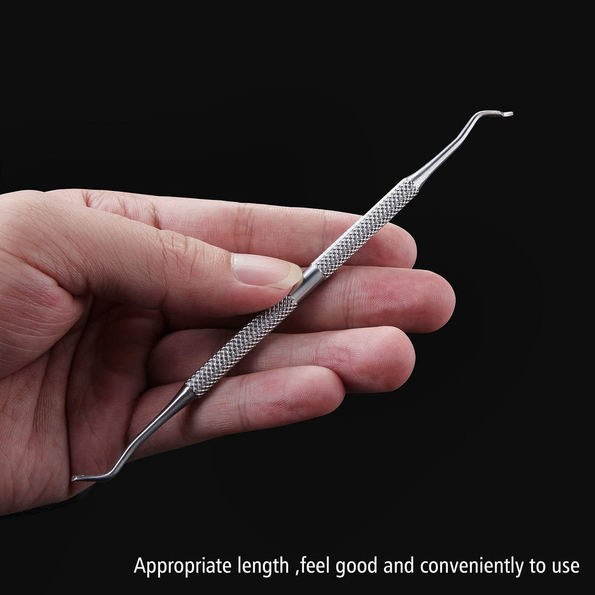 FAMILIFE Ingrown Toenail File and Lifter, 2pcs Ingrown Toenail Tool Double Sided with Storage Case Professional Corrector 100% Stainless Steel Removal Pedicure Kit
