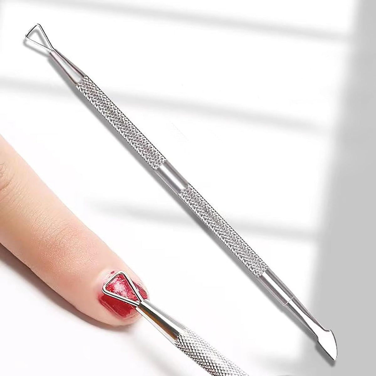Ponjowl Gel Nail Polish Remover Kit with 10pcs Black Nail Polish Remover Clips Cap, Acetone Nail Dispenser Bottle, Polish Cuticle Pusher, 400 PCS Cotton Pads, Handle Brushes, Nail File, Buffer Block.