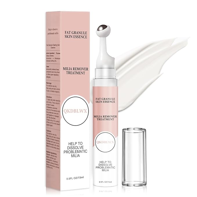 Milia Remover with Salicylic Acid, Milia Spot Remover, Gentle Milia Serum for Face& Eye