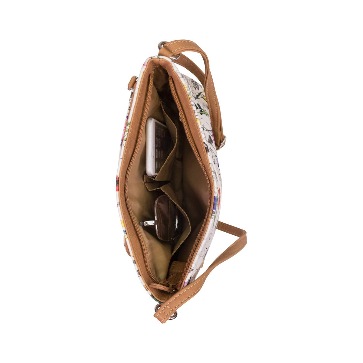 MultiSac Summerville East West Crossbody Bag, Vienna/Hazelnut