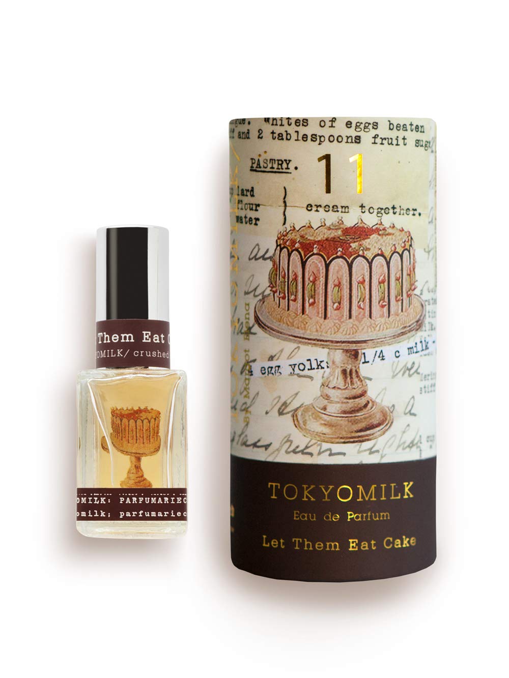 TOKYOMILK Let Them Eat Cake Eau de Parfum, 30 ml, Sweet Scented Perfume for Women, Luxury Sugar, Vanilla, & Musk Fragrance Spray, Elegant & Sophisticated Cologne