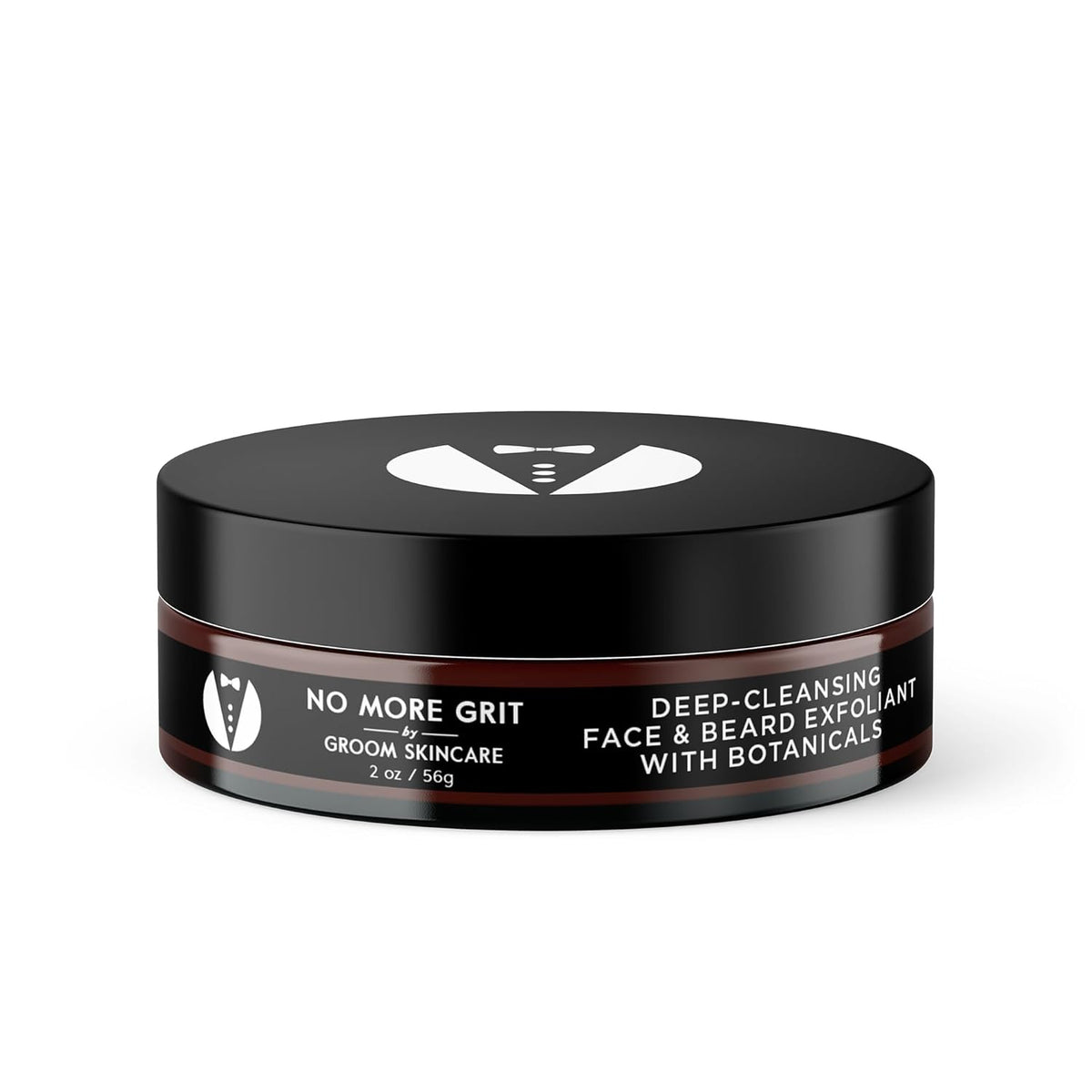 GROOM Face Scrub for Men | Gentle Daily or Weekly Exfoliator | Unplugs Pores for Clear, Smooth Skin | Unscented or Crisp Unisex Scent | 4 oz