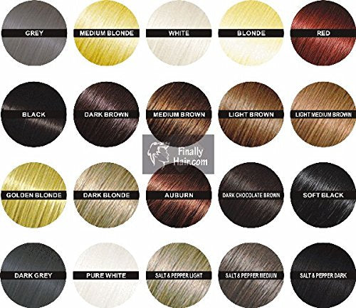 Hair Building Fibers Light Medium Blonde Refill 50 Gram Refill Your Existing Fiber Bottle. Hair Filler Fibers Cover Grey Roots Concealer by Finally Hair (50g 50gr 50gram 50 G Gr Gram)