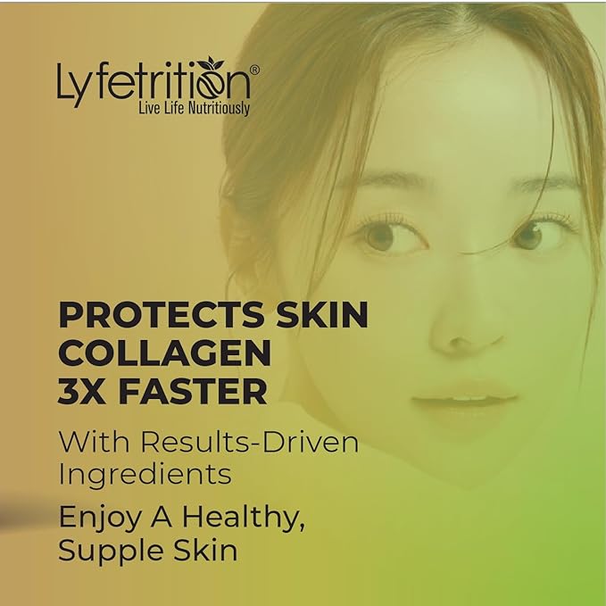Lyfetrition Dermal Plumping Complex | 12 oz large Bottle | Anti-Ageing Serum Enriched with Vitamin C and Hyaluronic Acid