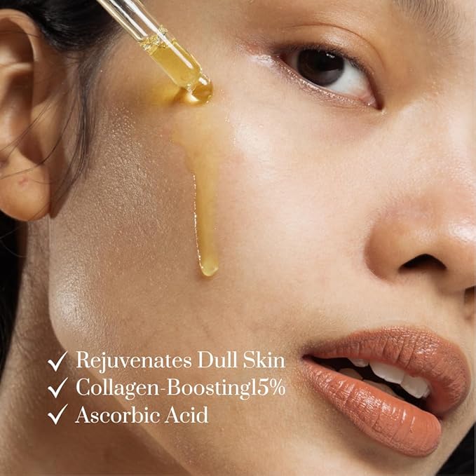 Skinkure High Potency Vitamin C Serum | Anti Aging Facial Serum with Vitamin C | Supports Collagen, Reduces Dark Spots & Fine Lines | Clean, Fragrance-Free & Cruelty Free Formula | 1.7 Fl Oz