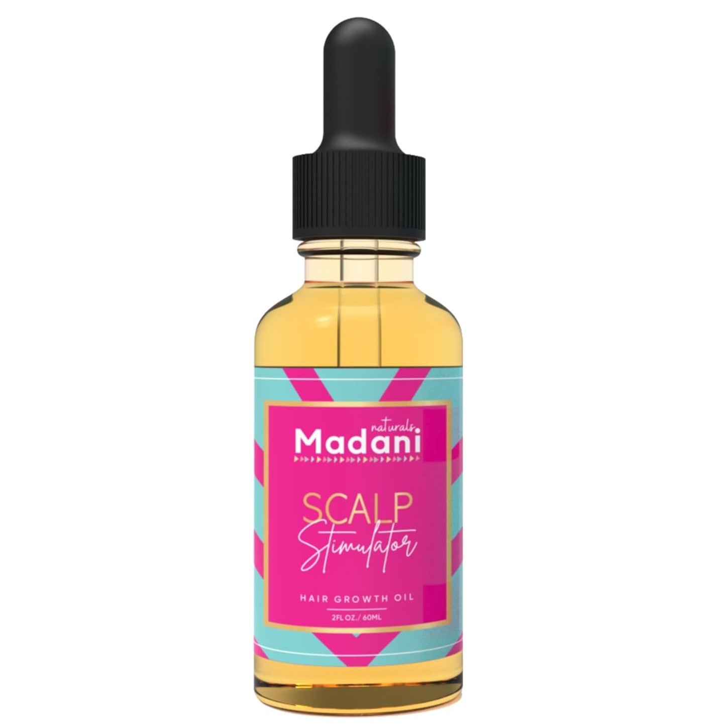 Scalp Stimulator Hair Growth Oil With Rosemary Oil & Mint - Hair Loss Treatment for Split End and Dry Scalp for All Hair Types, Strengthen Hair and Stop Hair Loss, 2-Fluid Ounces