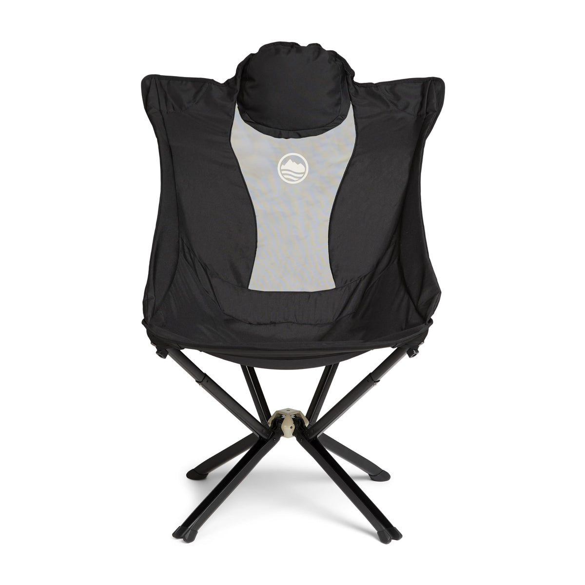 CLIQ EpiQ Outdoor Lounge Chair - Folding Camping Chairs Set Up in 15 Seconds - Lightweight Recliner Chair - Military Grade Frame Supports 400 Lbs Outdoor Adventures, Black