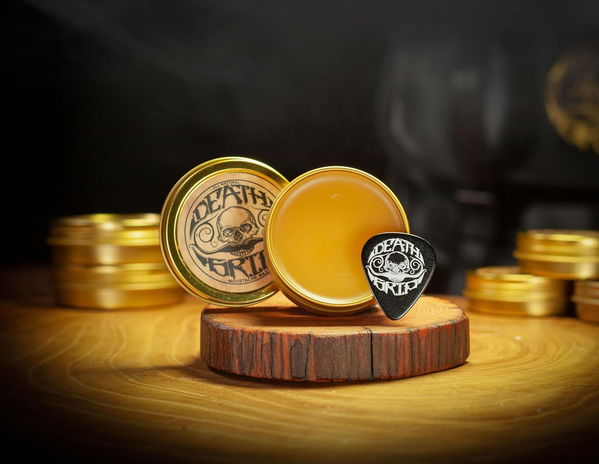 Mustache Wax Death Grip Extra Strong Hold Moustache Wax