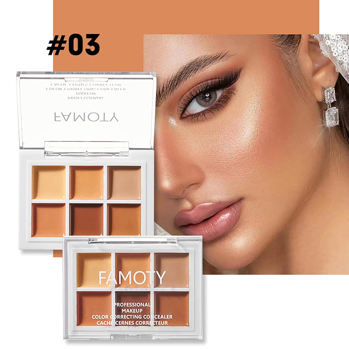 3 Pack Highlight & Contour Pro Palette, with 11 Pcs Premium Makeup Brushes, Waterproof Long-Lasting Full Face Cosmetics Cream Contour 18 Colors Full Makeup Kit for Women Birthday Gift