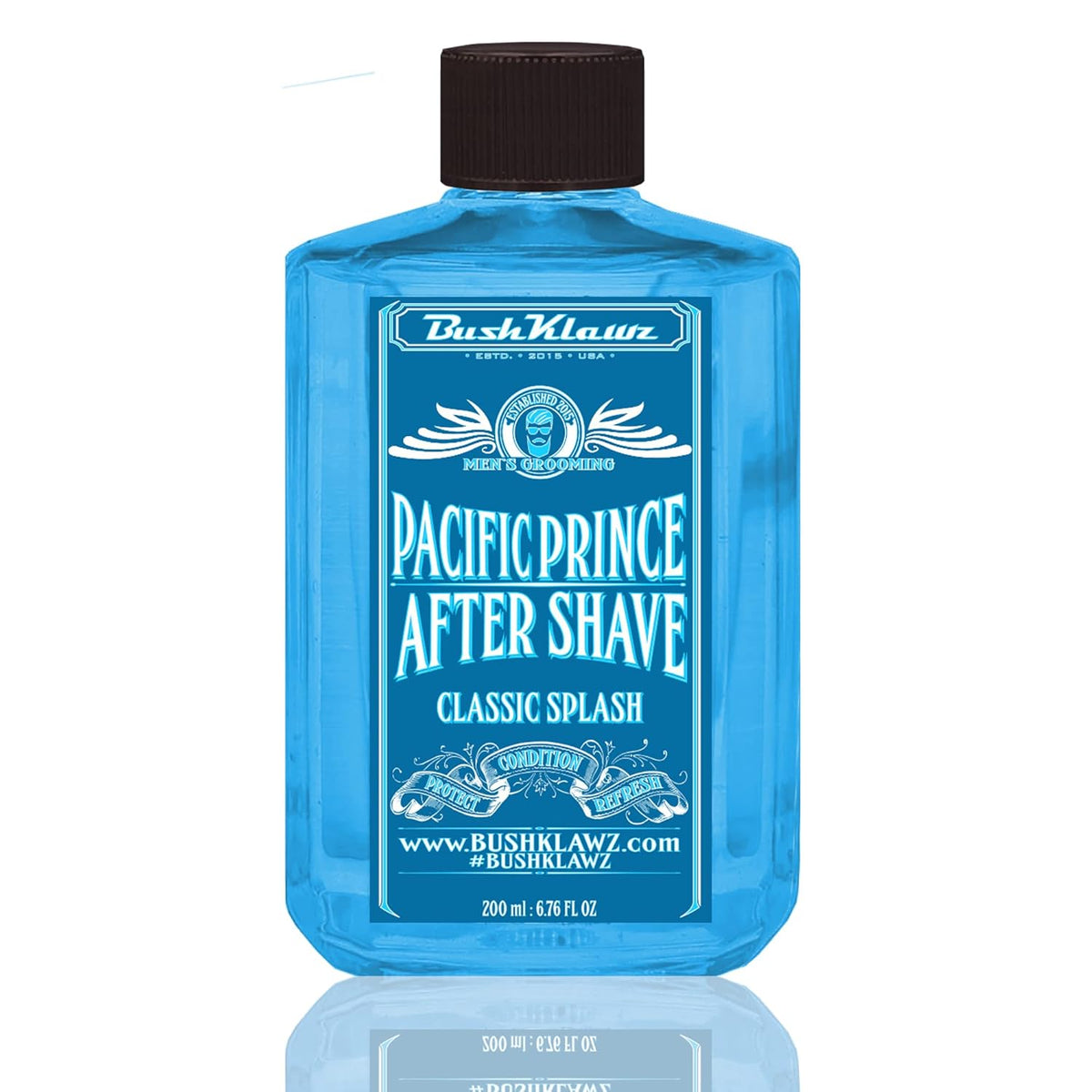 Classic Refreshing Cooling Soothing Barbershop After Shave Lotion Balm Toner Splash Pacific Prince Satisfy all Types of Viking Cannon Black Prime AfterShave Tonic Cologne