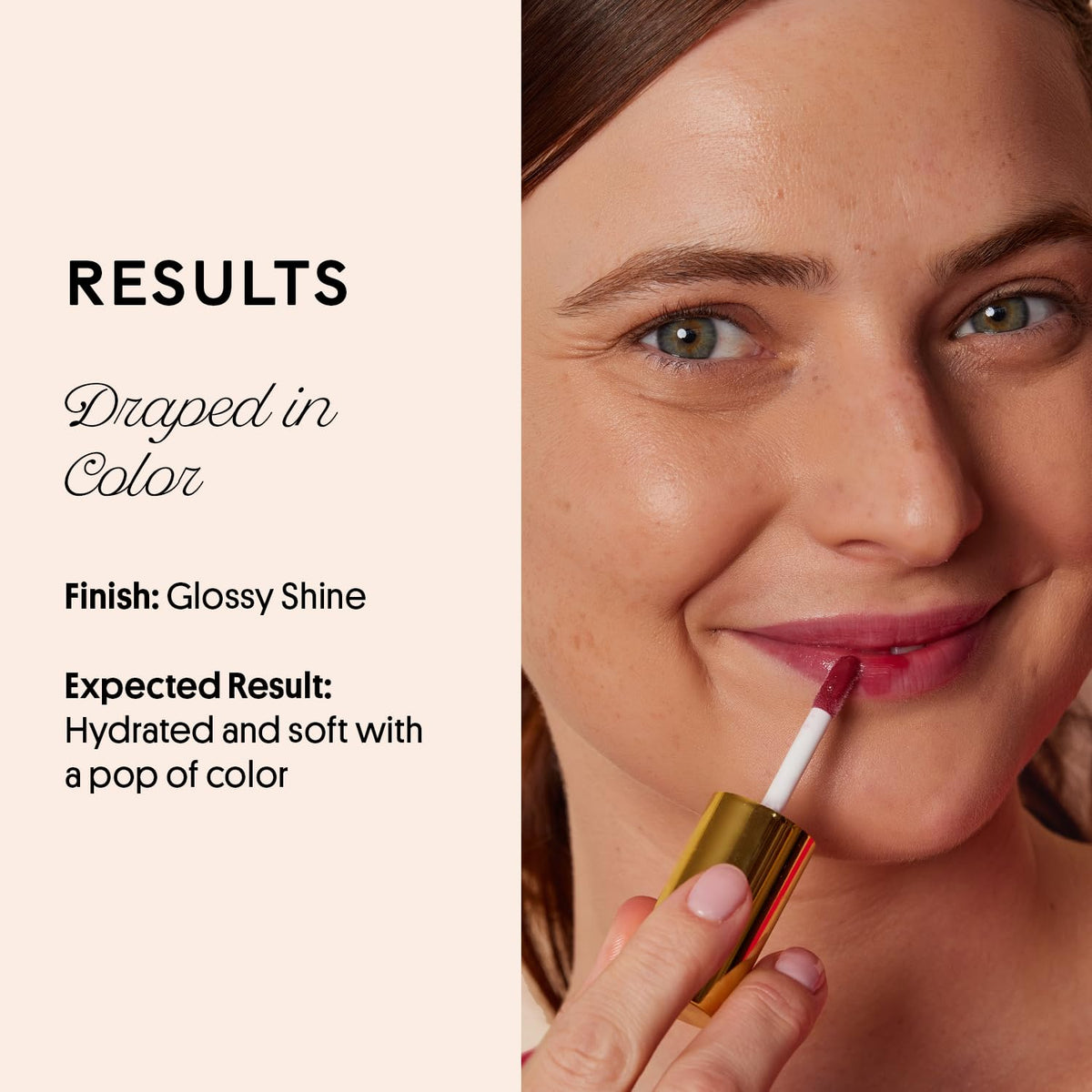 Winky Lux Berry Very There Lip Oil - Hydrating Berry Tint with Jojoba Oil, Non-Sticky Glossy Lip Oil, Tinted Red Gloss for Juicy Lips & Soft Vanilla Scent