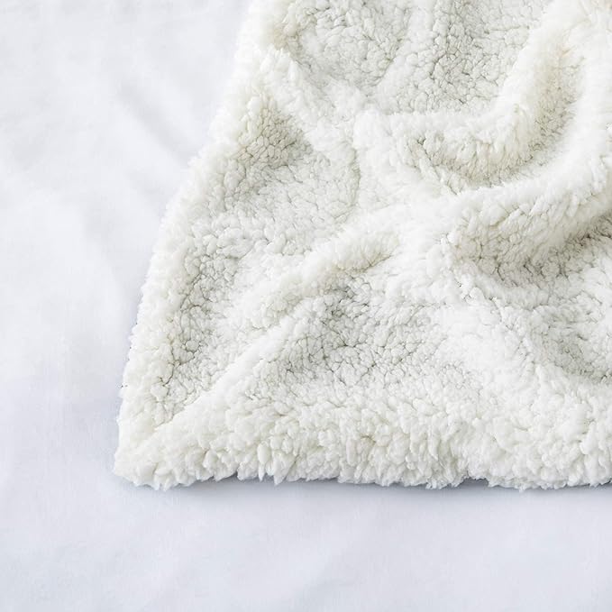 IR Imperial Rooms Rust Sherpa Blankets Queen Size for Bed - Wholesale Bulk Pack of 9 Sherpa Blankets - Soft Fluffy Throw Blanket for Hotels, Guest Bedroom, 90x90 Inches