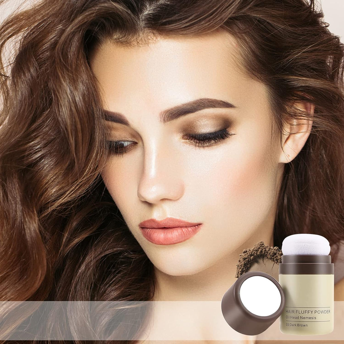 Boobeen Root Touch Up Powder Shadow Cover for Hair Loss, Hairline for Women and Men