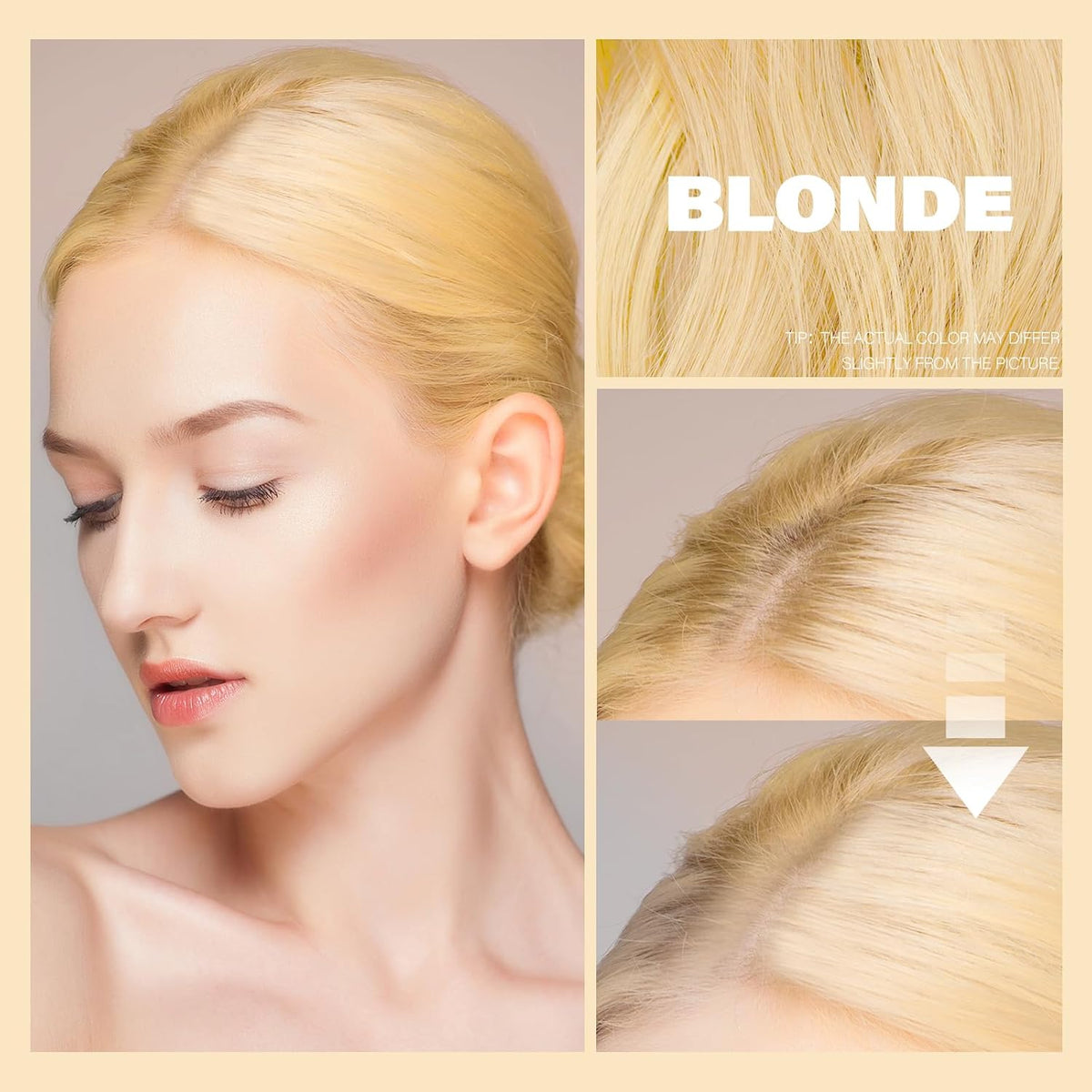 Root Touch Up Sets,Hairline Powder for Women Cover Up- Hairline Concealer for Thin and Thinning Hair, Water & Sweat Resistant,Contain Azonbey Makeup Brush (Blonde, Med-Makeup Brush)
