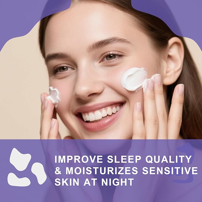Retinol & Hyaluronic Acid Night Cream, Anti-Aging Face Moisturizer，Anti-Aging Retinol Face Cream for Women, Firms Skin to Fight Fine Lines, Wrinkles & Dark Spots, 1.7 oz