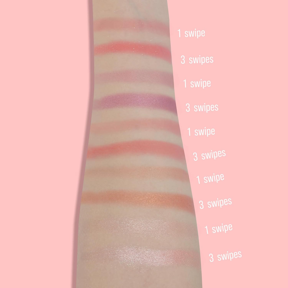 Blush Palette, Bronzer Matte Blush and Highlighter Palette, Cheek Blush Makeup, Bright Pink Blush Powder, Rose Magenta Peach Red, Talc Free
