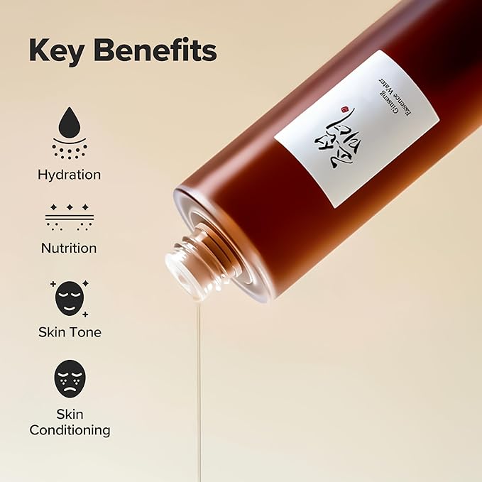 Beauty of Joseon Ginseng Essence Water Hydrating Face Toner for Dry, Dull Skin. Korean Moisturizing Skin Care for Men and Women 150ml, 5 fl.oz