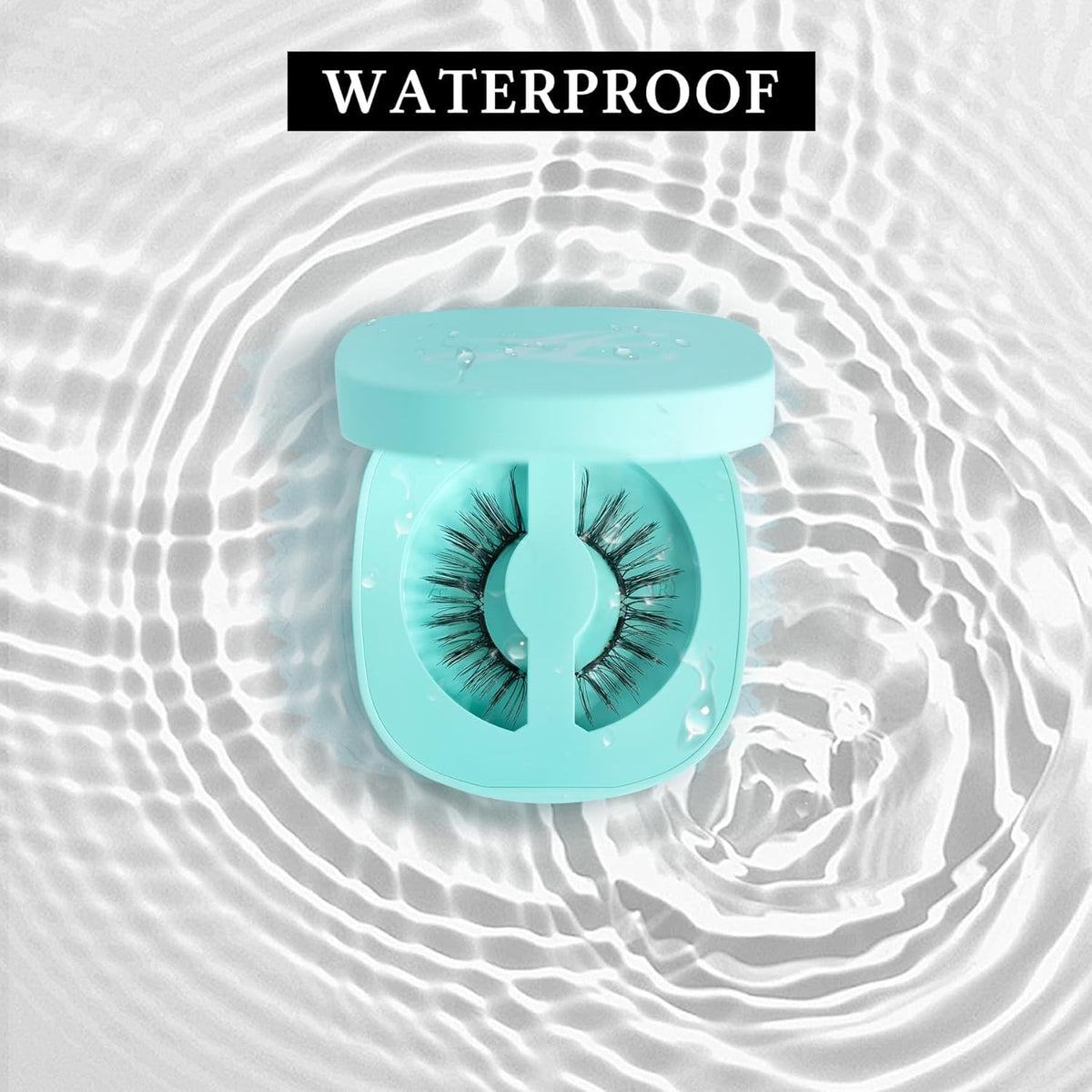 Magnetic Eyelashes, Natural Series Magnetic lashes with applicator, Reusable Glue-free False Eyelashes, Waterproof, Lightweight Wispy lashes, Suit for Natural Makeup