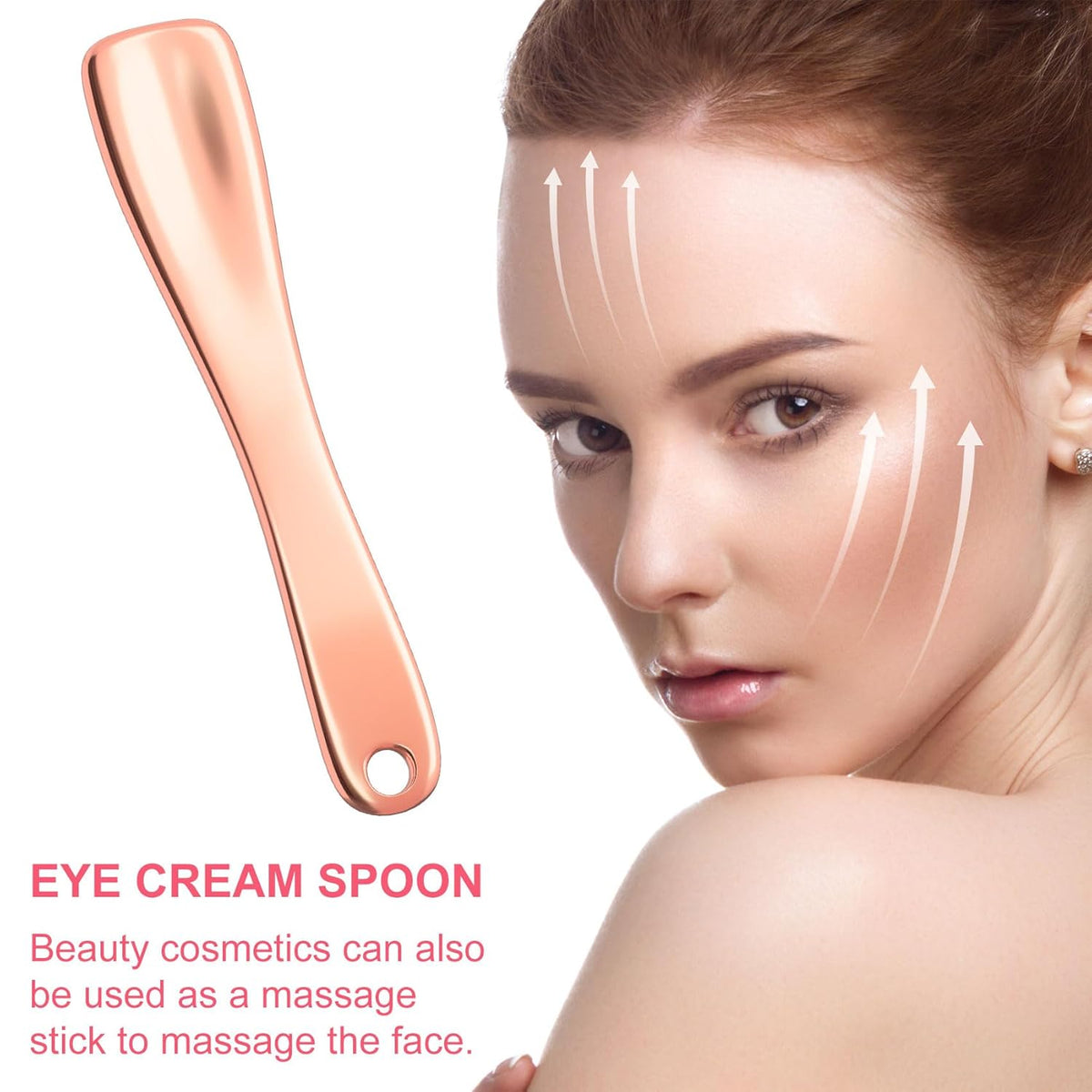 3 Pcs Facial Spatula Sticks Mini Metal Makeup Spatulas Tiny Skincare Cosmetic Spoons Reusable Face Eye Cream Lotion Applicator Tools Facial Massage Sticks for Women Girls
