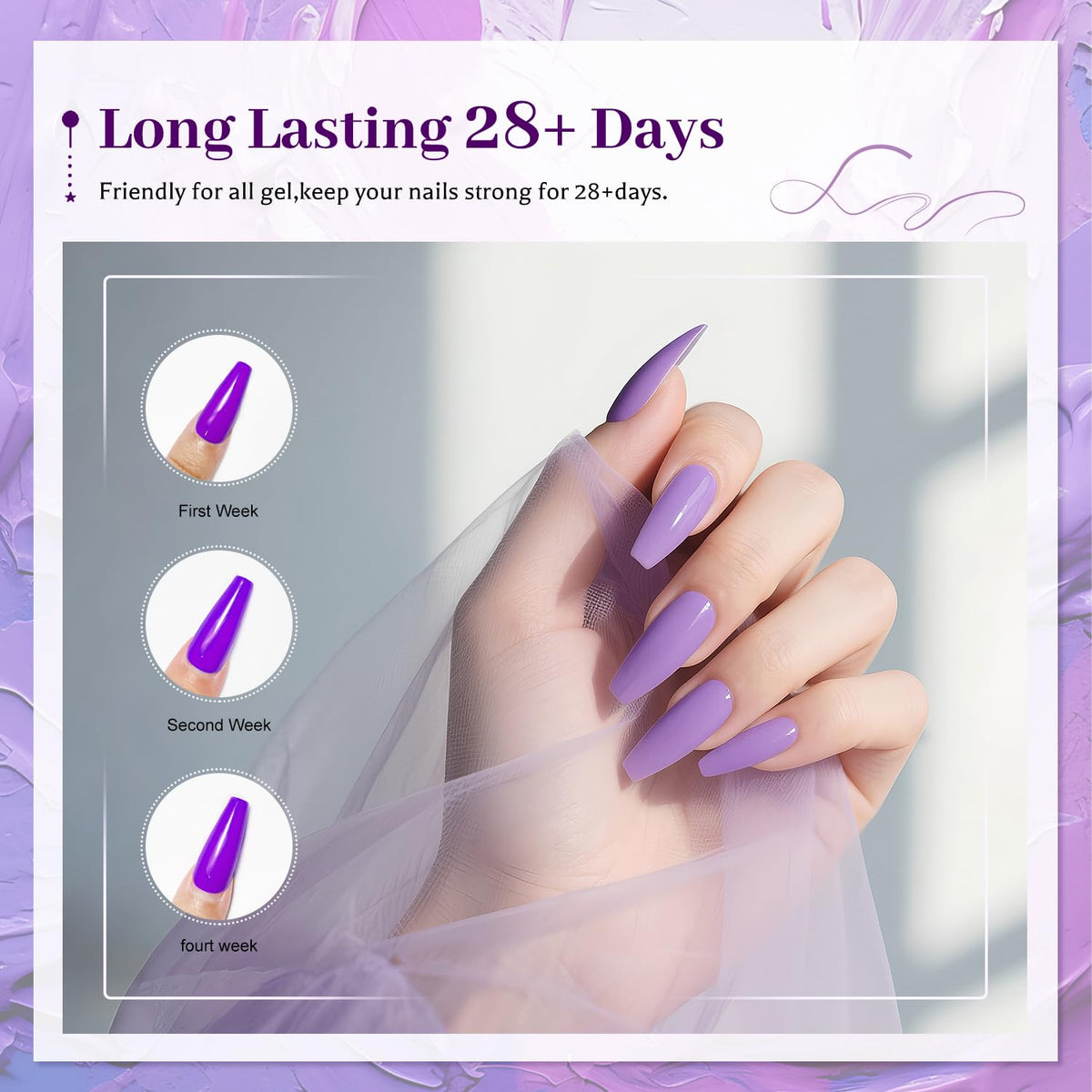 JODSONE 3Pcs Base Coat Glossy Top Coat Matte Top Coat Set Long Lasting Shine and Velvety Finish 10ml Each Salon Quality Nail Care Kit