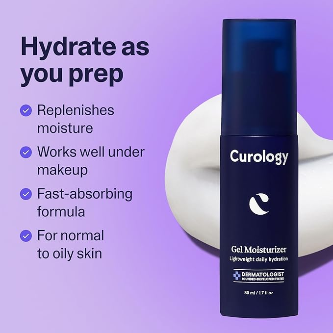 Curology Essentials Gift Set, Emergency Spot Pimple Patches for Face, Gentle Facial Cleanser, and Lightweight Gel Face Moisturizer