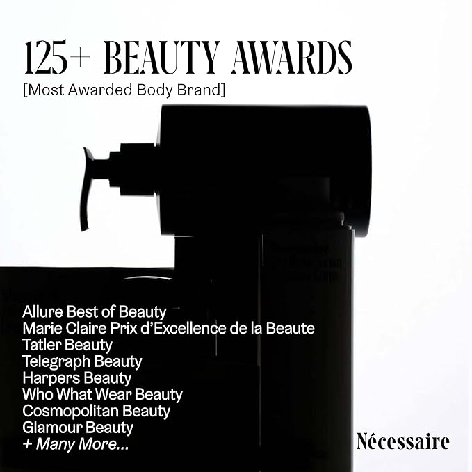 Nécessaire The Body Cream – Fragrance-Free Barrier Repair Body Moisturizer with Niacinamide, Ceramides & Hyaluronic Acid – Rich Hydration for Dry, Sensitive Skin – Dermatologist-Tested – 6.8 oz