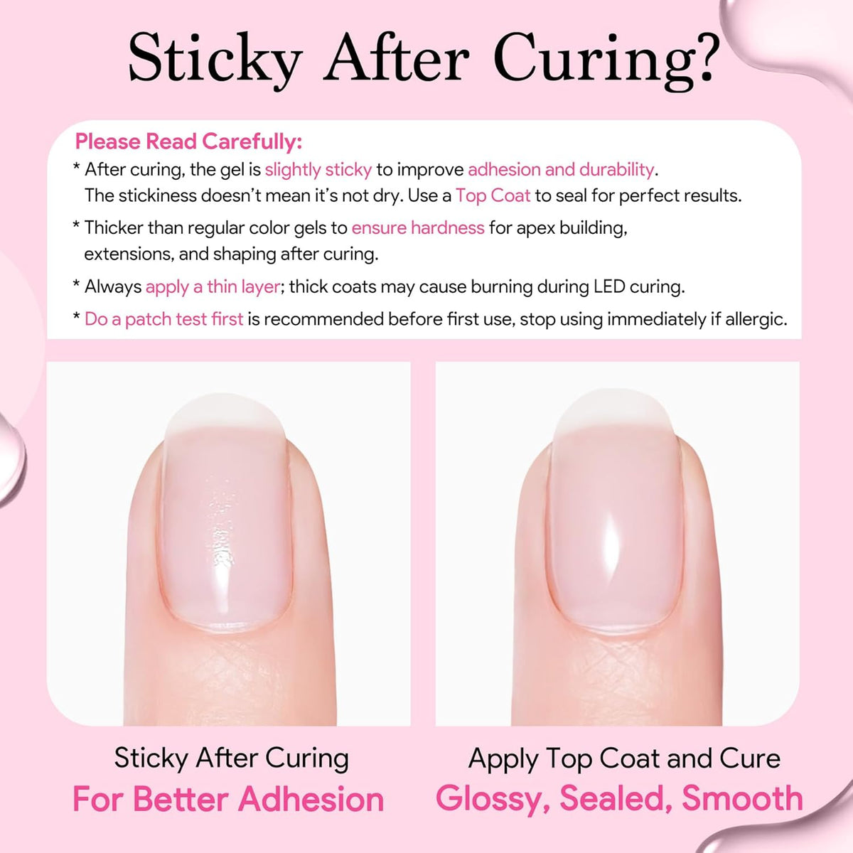 Builder Nail Gel, 7-in-One Builder for Nails Crystal Clear Strengthener Glue Apex Enhancement Extension Hard Building Gel LED Lamp Cured Rubber Base Coat for DIY Beginners& Salon Manicure 0.54 OZ