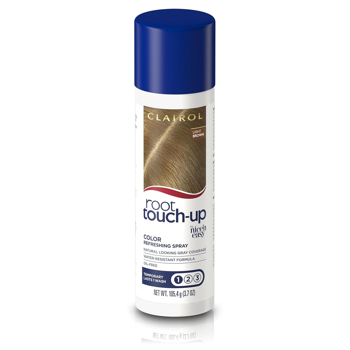 Clairol Root Touch-Up by Nice'n Easy Temporary Hair Coloring Spray, Light Brown Hair Color, Pack of 1