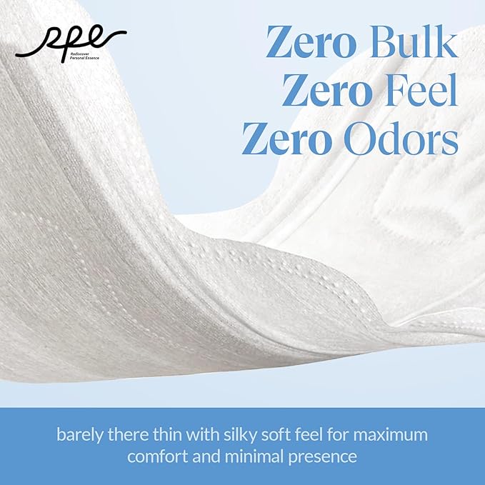 100% Large Organic Pads for Women, Ultra Thin Heavy Flow Sanitary Pads with Wings, Super Absorbency Feminine Pads Extra Coverage Period Pads, Unscented Cotton Pads Menstrual (Large, Size 4, 96ct)