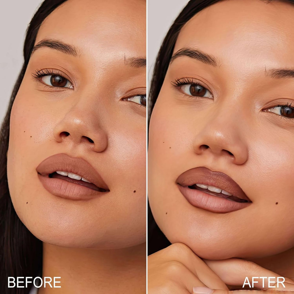 Lip Stain Peel Off, Lip Liner Moisturizing Long-Lasting & Waterproof, Transfer Proof & Plumping, Non-Stick Cup, Rose Color