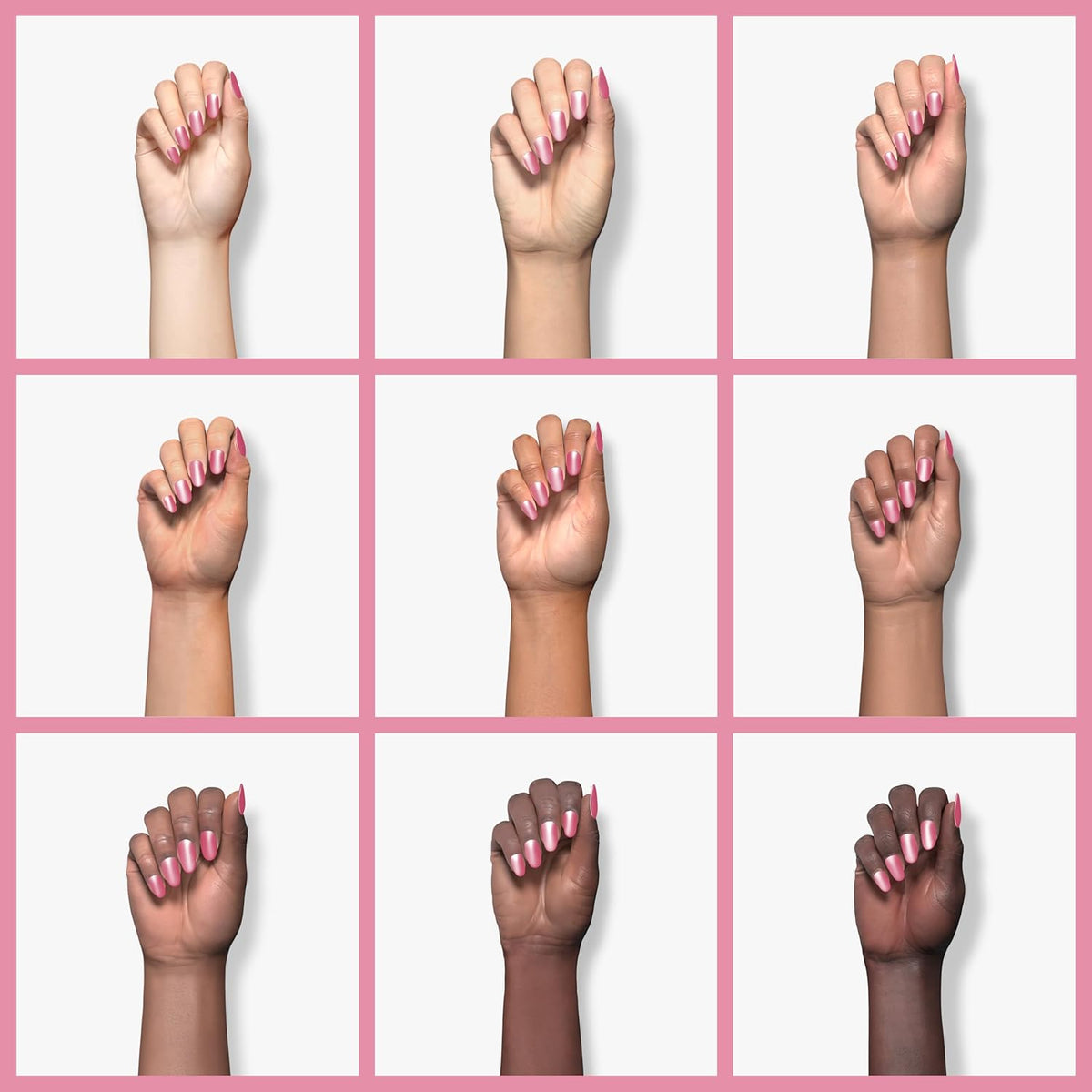 duri Nail Polish 30 Pearl Pink, Light Metallic Pink Color, Full Coverage, Fast drying, Long Lasting, 0.45 Fl Oz