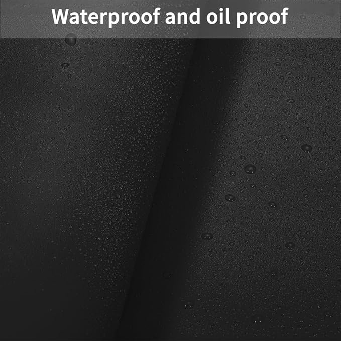 Leather Table Pad,1.8mm Thick,40x96 Inch,Dining Table Pad,Table Pads for Dining Room Table Rectangular,Table Protector for Dining Room Table,Table Top Protector(Black+Black,40x96)
