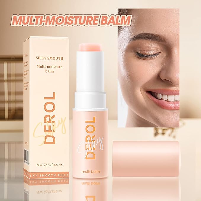 1PCS Wrinkle Repair Moisturizing Multi Balm Stick, Anti-wrinkle Face Balm Eye Balm Body Hydrating Face Moisturizer, Wrinkle Balm Stick Face Skin Collagen Moisturizer for Dry Skin (7g/0.246 oz)