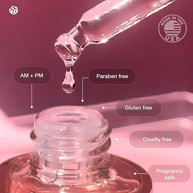 Kay’s Glow Serum + Infinite Aura Moisturizer – Oxygen-Infused THDA Vitamin C with Gentle AHA for Face and neck | Hydrates, Soothes and Brightens Bundle