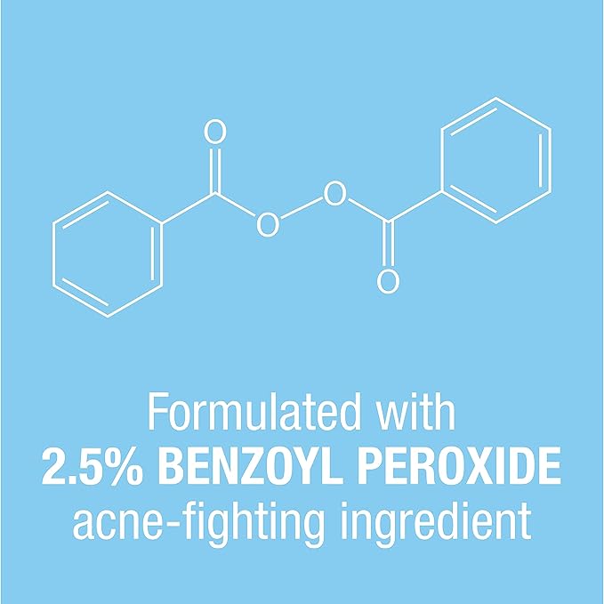 Neutrogena On-The-Spot Acne Treatment Gel with Benzoyl Peroxide - Gentle Face Acne Medicine for Acne Prone Skin, 0.75 oz (Pack of 2)