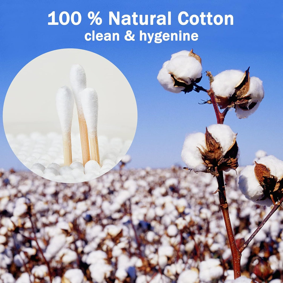 300 Pcs Cotton Swabs Set For Pet Owners, 100 Pcs 6 Inch Long Cotton Swabs & 200 Pcs Cotton Swabs, Pet Supplies For Dogs Cats, Eyes Ears & Nose Cleaning Solution