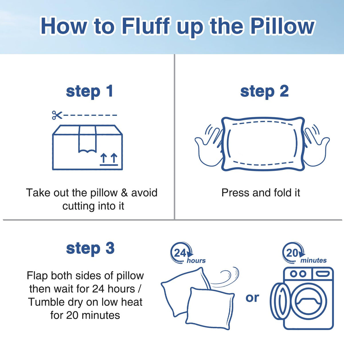 Favocama Cooling Pillow for Sleeping, Shredded Memory Foam Pillows Queen Size Set of 2, Double Sided Cooling Bed Pillows for Hot Sleepers, Side Back and Stomach Sleepers