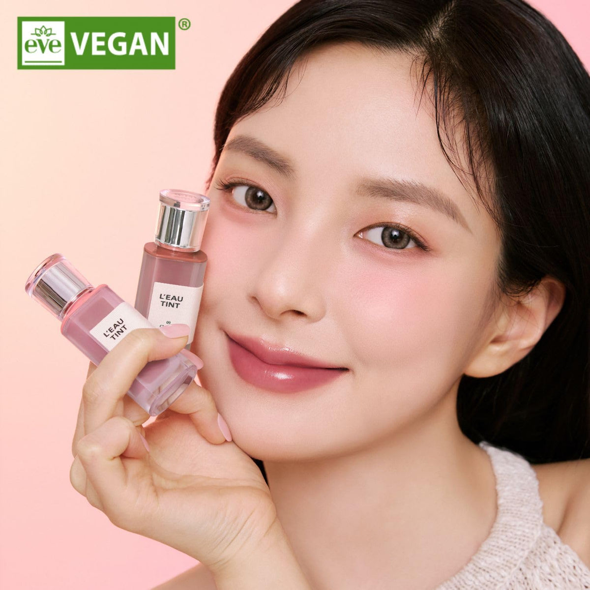 BBIA L’EAU Tint – Glossy & Glow Lip Stain, Watery Lip Tint, Non-Sticky, High Shine Finish, Long-lasting, Moisturizing, Lightweight, Natural, Daily Use, Vegan, Korean Lip Makeup (03 LILAC L'EAU)