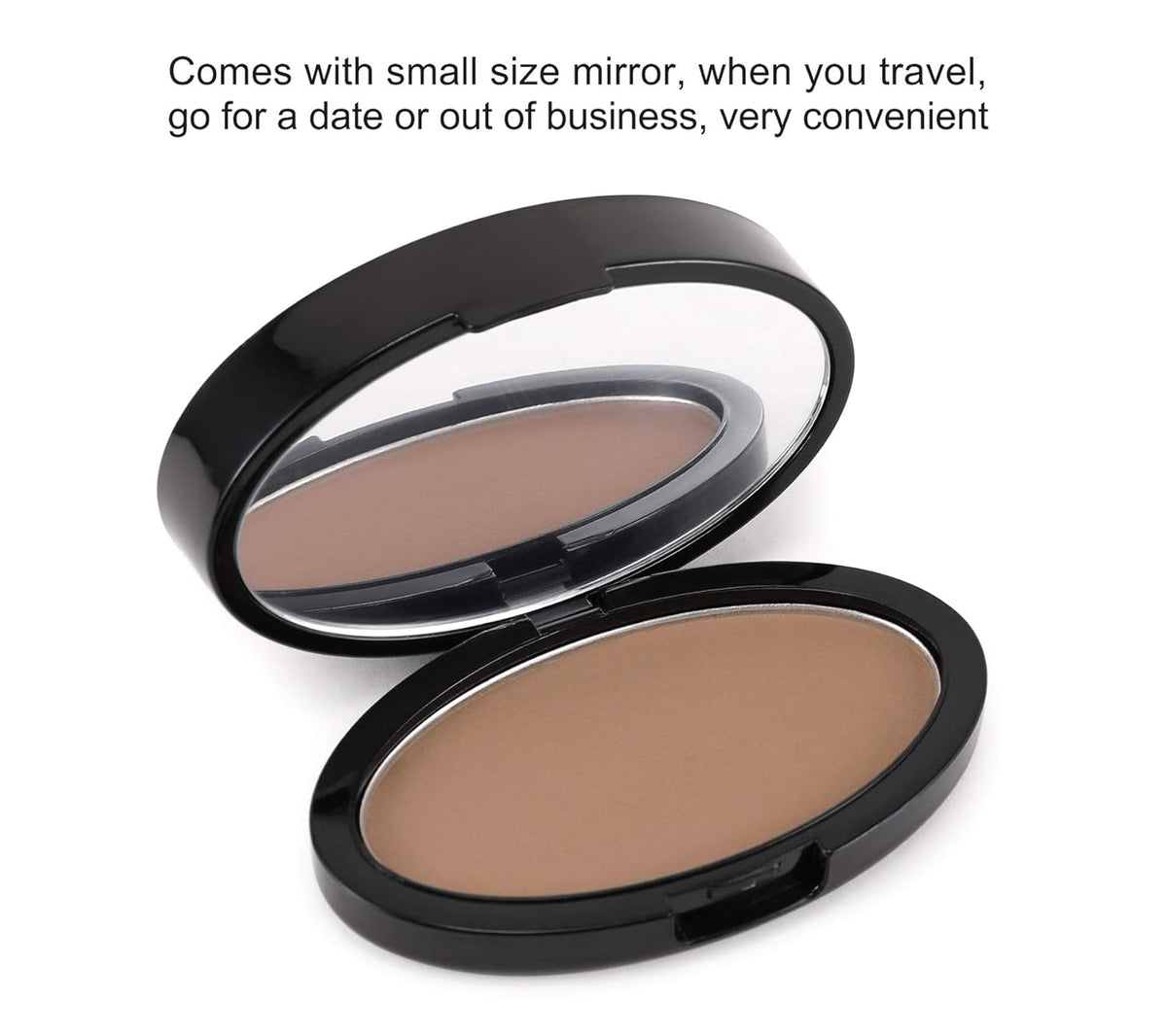 Boobeen Eyebrow Seal Stamp Powder - Waterproof 3 Seconds Eye Make Up Nature Coloring Kit - Creates Natural Looking Brows for Makeup Beginners