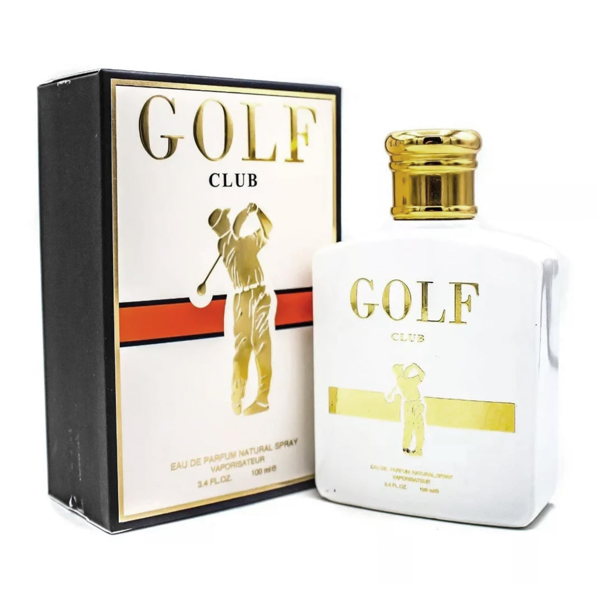 AFLUXE Golf Club Sensual Woody Fragrance for Men | Long Lasting Cologne Aromatic Scent, Eau de Parfum Natural Spray - Great Holiday Gift, 3.4 Fl Oz/100 Ml
