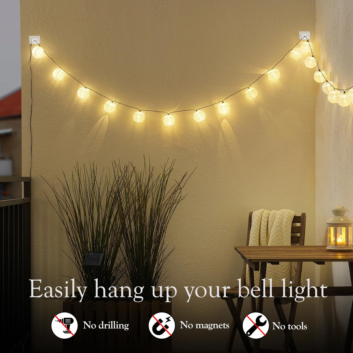 80Pcs Hooks for Outdoor String Lights Clips: Heavy Duty Cable Clips with Waterproof Adhesive Strips for Hanging Christmas Light - Outside UV-Resistant Clear Sticky Cord Holders Rope Organizer