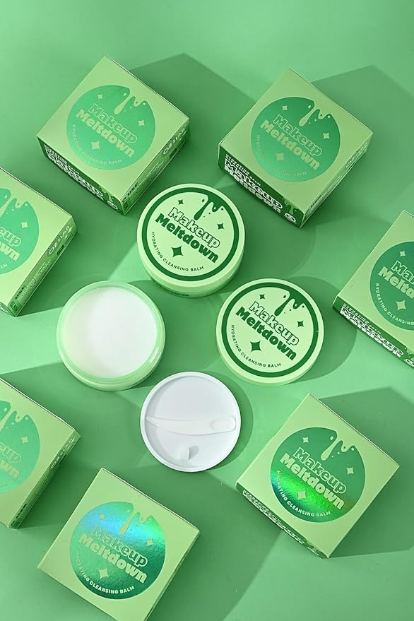 Makeup Meltdown Cleansing Balm – Hydrating Makeup Remover for Face and Eyes – Jojoba Oil and Vitamin E – Gentle Balm to Oil Cleanser for All Skin Types – 3.5 oz