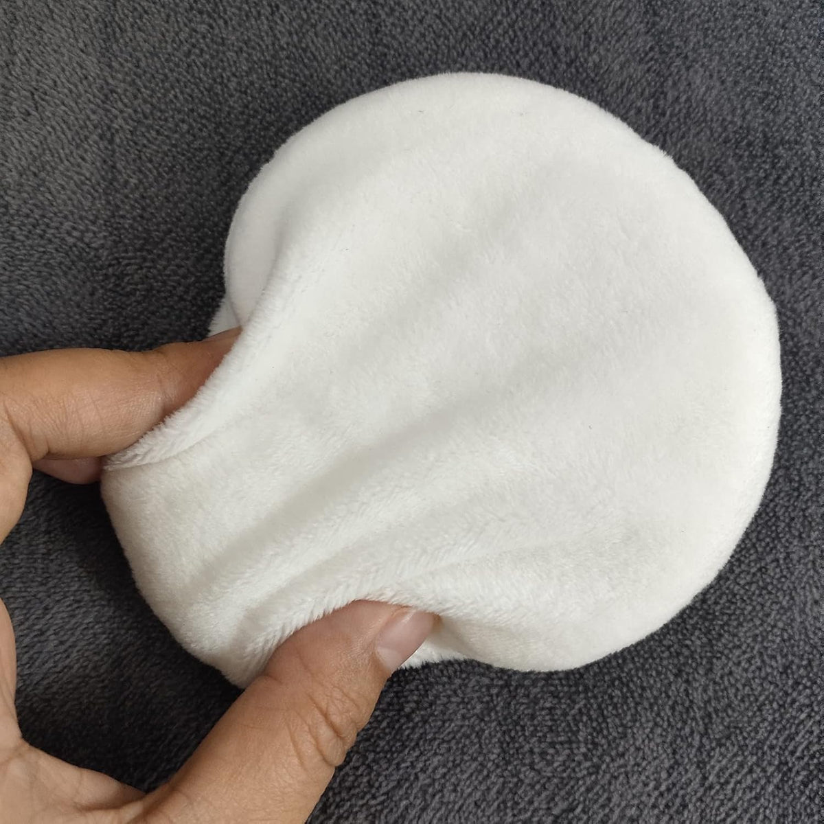 Topwon 4 Inch Powder Puff, Washable Large Body Powder Puff, Soft & Furry - 1Pc