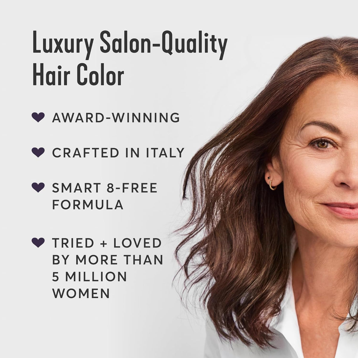 Madison Reed Radiant Hair Color Kit | 6.5NNN Brown with Warm Golden Undertones (Novara Light Brown) 100% Maximum Gray Hair Coverage for Resistant Grays | PPD-Free & Ammonia-Free | 2 Pack