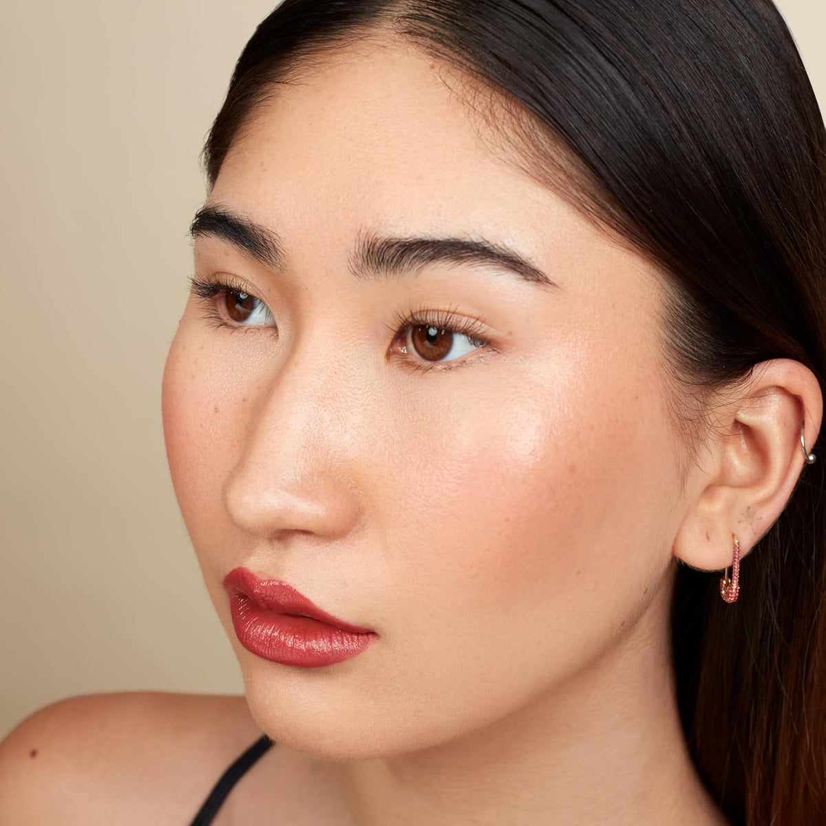 Monika Blunder Beauty - Hot Line Lip Liner (Nancy) - Rosy Nude - Clean Beauty, Cruelty-Free, Vegan