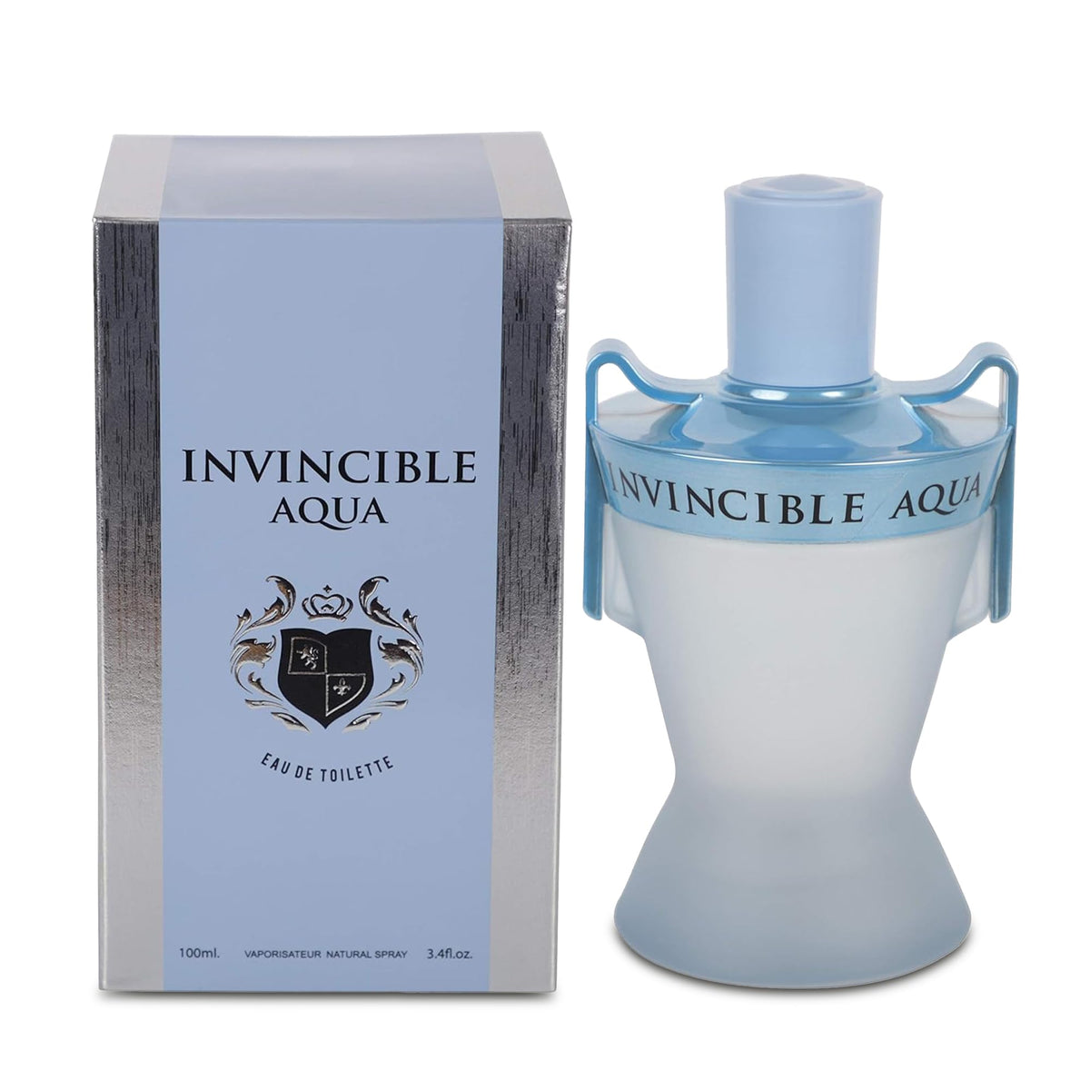 AFLUXE Men's Cologne Invincible Aqua- Eau De Toilette Spray Perfume Fresh Scent 3.4 Fl Oz Daily Used