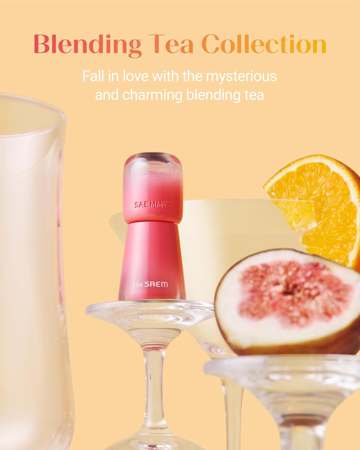 THESAEM Saemmy's Ade Shot Tint - Korean Lip Tint, Water Gel Lip Stain with Plump Glowy Moisturizing Finish, Buildable Radiant Gloss, Long-Lasting Comfort, 0.1 fl.oz. (09 Pink Lemon)