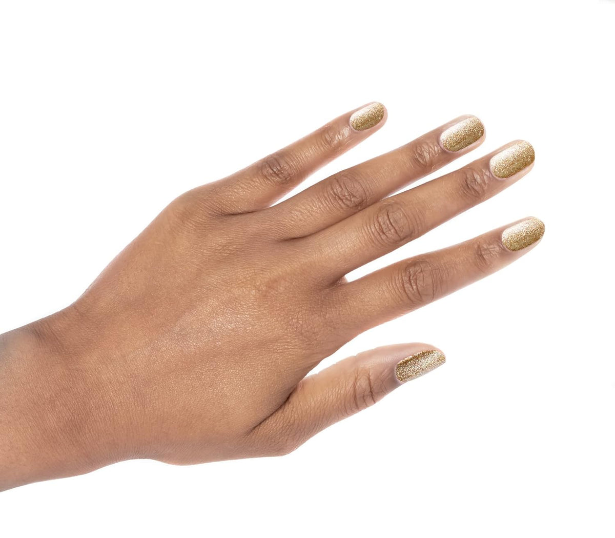 duri Nail Polish, 178 All that Glitters, Festive and Stylish Gold Glitter, Semi-Sheer Coverage, Lasting, Quick Drying, 0.45 Fl Oz