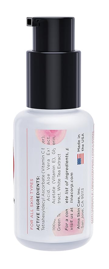 Award Winning & Dermatologist Recommended Vitamin C Serum for Reduction of Fines Lines & Wrinkles. Enhances Skin Radiance, Texture and Skin Tone,White 1.0 Ounce