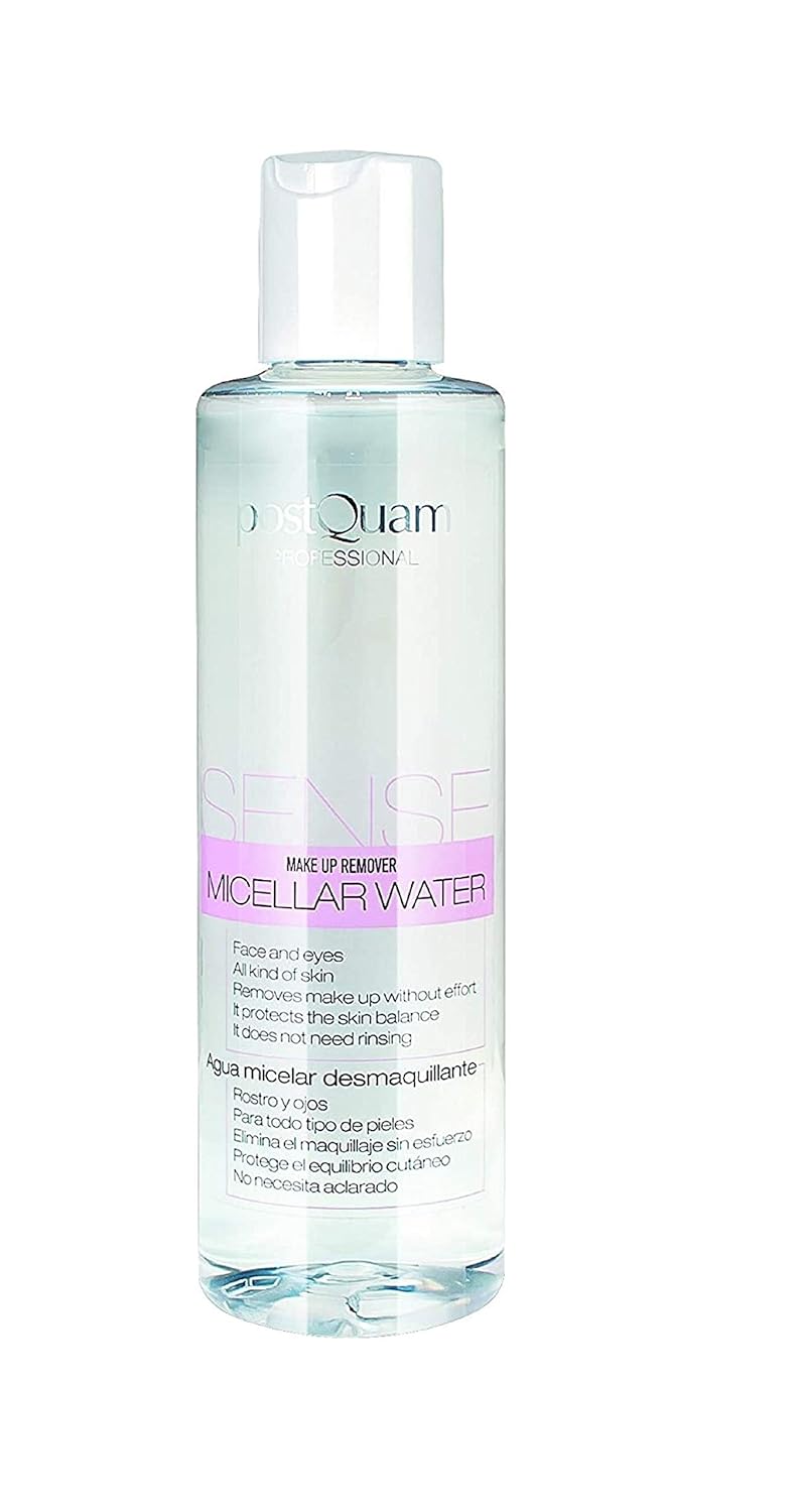 POSTQUAM Professional Sense Cleansing Facial Micellar Water 200ml - Provides An Immediate Sense Of Comfort - Fresh Lotion For Cleansing And Removing Make-Up Residue – Skin Moisturizer